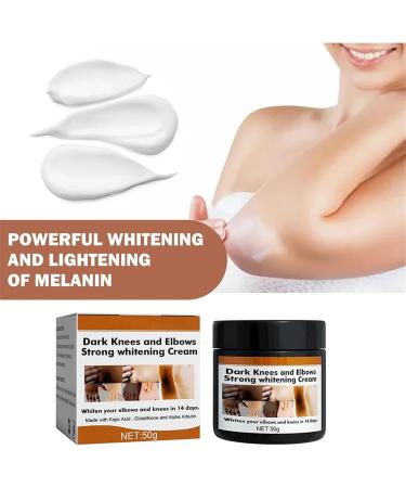 Strong whitening cream for dark knees and elbows The most popular whitening cream in 2023 Dark spot correcting cream Whitening cream for the intimate area Moisturizing the skin - Buy Online on GoSupps.com
