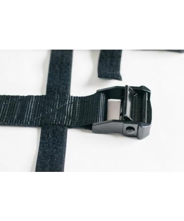 Garage Fit Gymnastic Rings - Premium Heavy Duty Cross Training & Fitness Exercise Rings in Black - Buy Online on GoSupps.com