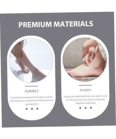 NOLITOY Foot Immobilizer Braces - Lightweight PVC Orthotics for Men | Joint Support & Injury Recovery | 29x28x9cm White - Buy Online on GoSupps.com