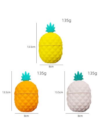 Premium Silicone Ice Roller Mold for Face | Cryotherapy Skin Tightening & Eye Puffiness Relief | Beauty Ice Holder - Orange Pineapple C069 - Buy Online on GoSupps.com