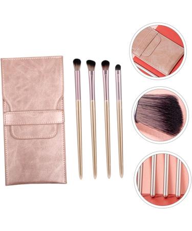 WOONEKY 1 4pcs Eye Makeup Brushes Eyeliner Brush Mini Brush Makeup Brush Kit Beauty Brush Plastic Pink - Buy Online on GoSupps.com