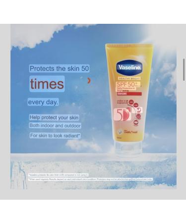 Vaseline Healthy Bright Daily Protection Brightening Serum SPF50+ PA++++ 170ml | Shop Internationally for Radiant Skin - Buy Online on GoSupps.com