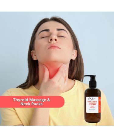 Dr Skin Body Rescue Castor Oil infused with cayenne pepper and cabbage- Soothe & Support. 100% natural. For all skins. 8 oz - Buy Online on GoSupps.com