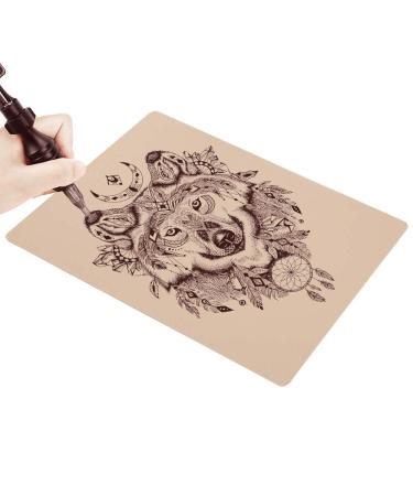 Autdor 10Pcs Double Sided 8x6 Tattoo Practice Skins for Beginners and Artists - Fake Skin for Tattooing and Microblading Practice - Buy Online on GoSupps.com