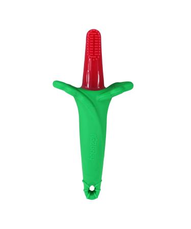 Razbaby RaZberry Baby Teether & Toothbrush - BerryBumps for Soothing Sore Gums - 1 Oz - Buy Online on GoSupps.com