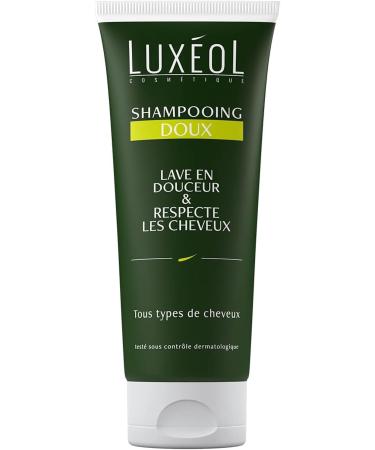 LUX OL - Shampooing Doux - Nettoie En Douceur & Assouplit - Soin Cheveux Nourris & Faciles Coiffer - Tous Types De Cheveux - 91% D'Ingr dients D'Origine Naturelle - Fabriqu En France - 200ml SHAMPOING DOUX - 200 ML