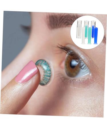 PLAFOPE 30 Pcs Suction Stick Convenient Contacts Lens Applicator Convenient Contact-Lens Remover Safe Soft Lens Stick Supplies Small Lens Care Soft Rubber Assorted Colorx5pcs 4x1cmx5pcs - Buy Online on GoSupps.com