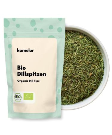Kamelur 500 g dried organic dill tips delicious organic spices without additives