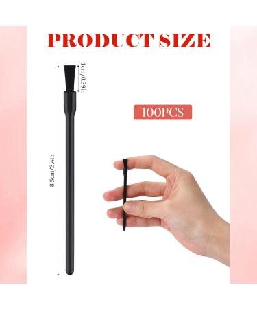 100 Pcs Disposable Lip Brushes & Nail Polish Applicators - Multifunctional Makeup Wands for Women - Buy Online on GoSupps.com