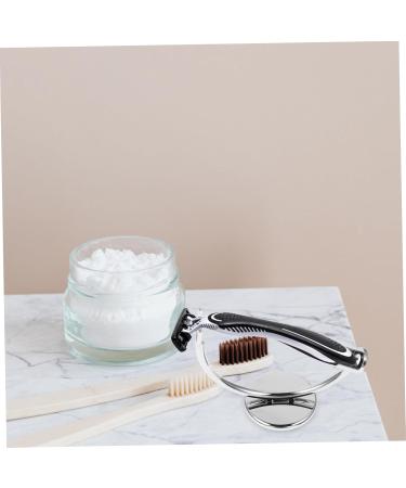 FOMIYES 2-Pack Stainless Steel Brush Holder & Razor Organizer | Men's Shaving Storage | Ideal Gifts for Him | Durable & Adjustable | 10.5x8.7cm - Buy Online on GoSupps.com