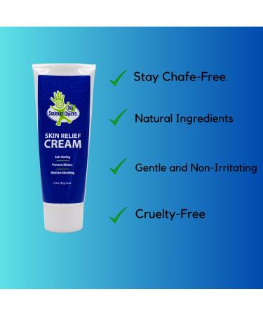Anti-Friction Cream for Sensitive Skin - All-Day Comfort & Odor Relief | Best Chafing Solution - Buy Online on GoSupps.com