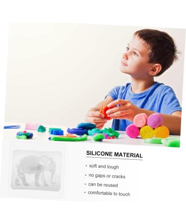Hohopeti 2pcs Elephant Epoxy Mold stencils for crafts molds for chocolate Silicone DIY Mould coaster 3d Soap - Buy Online on GoSupps.com