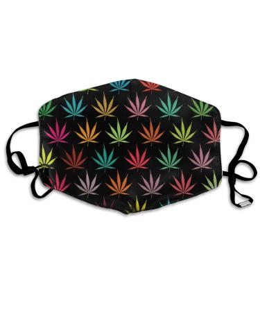 Breathable premium facial protection cover colorful weed women men anti wind dust protection protective cover for skiing camping travel safety daily use