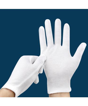 Beaupretty 15 Pairs White Moisturizing for Dry Hands Overnight Bedtime Spa for Dry Sensitive Irritated Skin - Buy Online on GoSupps.com