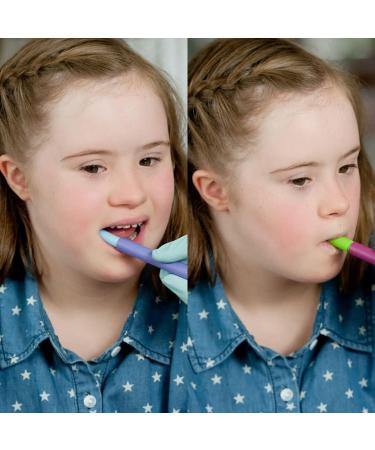 ARK Z-Vibe Vibrator Set with 9 Attachments | Oral Stimulator & Sensory Tool for Language Development (Dark Blue) - International Shipping Available - Buy Online on GoSupps.com