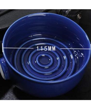 Vintage Ceramic Shaving Bowl - Ancient Shell Design for Shaving Foam & Brushes - Buy Online on GoSupps.com