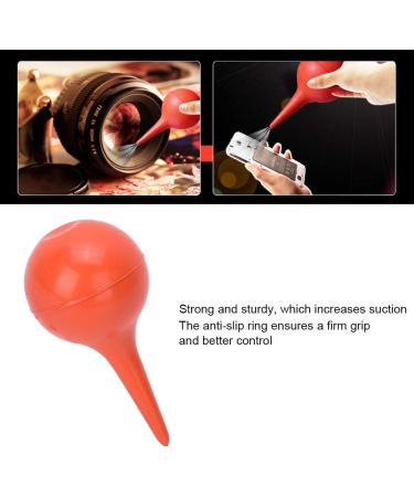 Buy Ear Washing Ball - 60ml Rubber Ear Syringe Bulb Set of 3 | Hand Squeeze Blowing Tool for Laboratory Use - Red - Buy Online on GoSupps.com