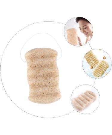 Angoily 1pc Bath Cotton Skin Care Sponge Scrub Sponge for Face Charcoal Sponge Makeup Removal Sponge Facial Sponges Exfoliating Sponge Remove Makeup Clean Gum - Buy Online on GoSupps.com