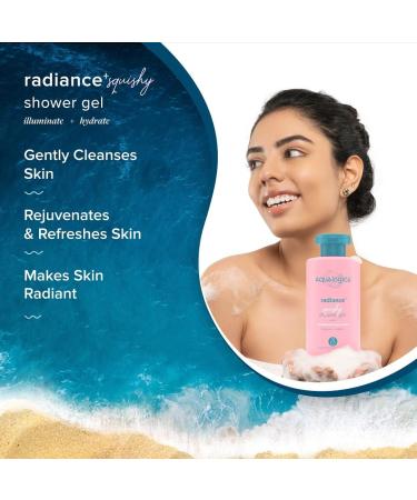 Radiance+ Squishy Shower Gel - Hydrating Watermelon & Niacinamide for Radiant Skin | 250ml - Buy Online on GoSupps.com