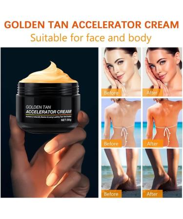 DUBUSH 2023 Pineapple Tanning Gel 100g Pineapple Tanning Gel for Outdoors Pineapple Tanning Cream Self Tanning Lotion Self Tanning Cream Luxury Gel Intense Tan - Buy Online on GoSupps.com