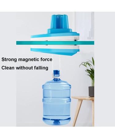 Window Cleaner Wipers Double-Sided Window Cleaner Glass Cleaning Brush Glass Wiper Household Cleaning Tools with Anti-Falling Rope for High-Rise Double - Buy Online on GoSupps.com