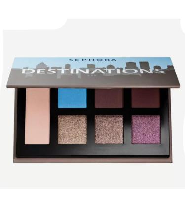 SEPHORA Collection Limited Edition Destinations Eyeshadow Palette - Concrete Jungle 1 Count (Pack of 1)