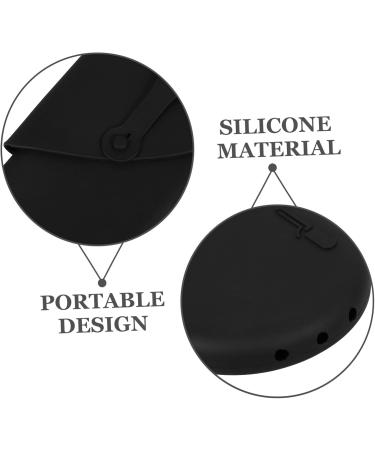 NOLITOY Curling Iron Storage Bag Hair Iron Silicone Bag Hair Dryer Bag Curling Iron Organizer Bag Universal Curling Iron Bag Hair Curler Pouch Curling Iron Carrier Curling Iron 29.50X13.50X2.00CM Black - Buy Online on GoSupps.com