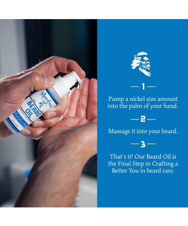Maestro's Classic Beard Oil - High-Shine Moisturizing for All Beard Types - 2oz - Buy Online on GoSupps.com
