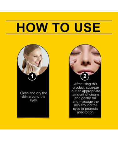 Shantou Ouhoe 2 Pieces Rapid Rides Eye Cream Repair AntiAging Moisturizing Facial Care for the Eyes Instant Eye Cream AntiWrinkle and Hydrates and Nourishes the Skin Around the Eyes for All Skin Types - Buy Online on GoSupps.com