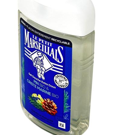 Le Petit Marseillais Pin Bio et Criste Marine shower gel with pine and sea fennel 6x250 ml from France sea fennel pine 250 ml 6er Pack - Buy Online on GoSupps.com