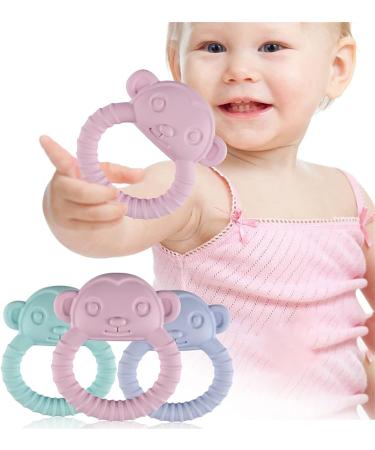 KLXQ Silicone Baby Teether Bracelet in Pink - Child Molar Stick Teeth Trainer | Maternal and Child Sales - Buy Online on GoSupps.com