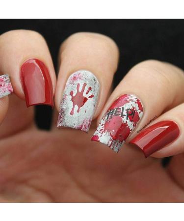 Gothic Affection B031 Stamping Plate for Halloween Nail Art | Whats Up Nails - Buy Online on GoSupps.com