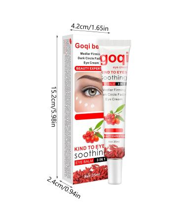 Goji Berry Eye Tanning Solution: Removes Eye Bags, Dark Circles & Crow's Feet | Moisturizing & Fading Dark Circles | Popular Gift for Men & Women - Buy Online on GoSupps.com