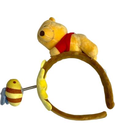 Winnie The Pooh Disney Alice Headband Minnie Mouse Inspired With Plush Character Sleeping Hugging Woman Girls Head Band - Buy Online on GoSupps.com