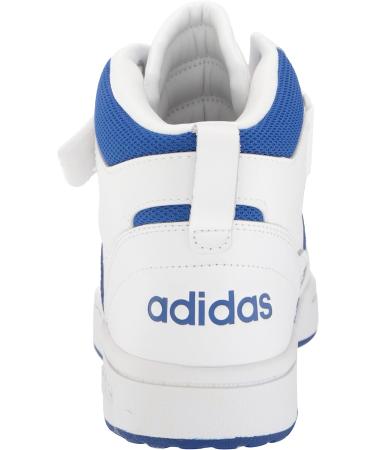 adidas Men's Postmove Mid Basketball Shoe 9.5 - White/Team Royal Blue/Grey - Buy Online on GoSupps.com