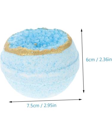 Natural Bath Ball - Foaming Spa Bubble Ball with Sea Salt | Portable Shower & Bath Supply (0.04 Oz - Buy Online on GoSupps.com