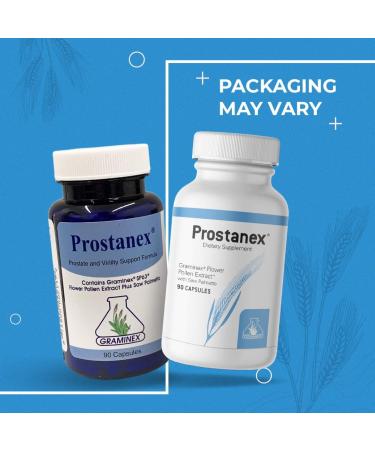 Graminex Prostanex - Prostate Health Supplement with Saw Palmetto - 90 Capsules - Buy Online on GoSupps.com