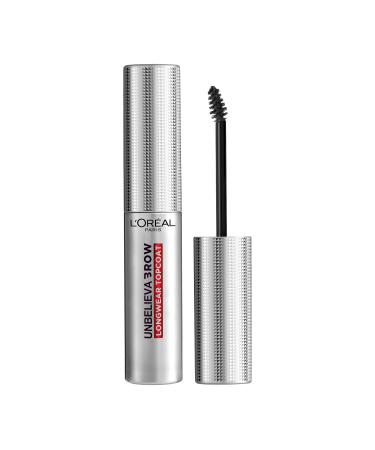 L'Or al Paris Unbelieva-Brow Longwear Eyebrow Topcoat  Waterproof  Smudge-resistant  Transfer- Proof  Quick Drying  Easy and quick application with precise brush  Universal Transparent  0.15 fl. oz.