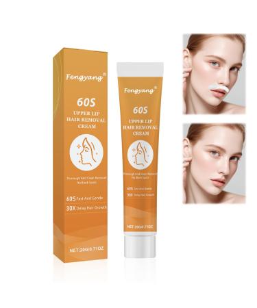Fengyang Cr me D pilatoire Indolore Cr me D pilatoire Pour Le Visage 20g pilation De La L vre Sup rieure Pommade D' pilation Douce Hydratant Et Apaisant Pour Peaux Sensibles