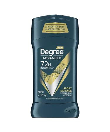Degree Sport Defense Advanced Protection Antiperspirant Deodorant Stick 2.7 oz (Pack of 7)