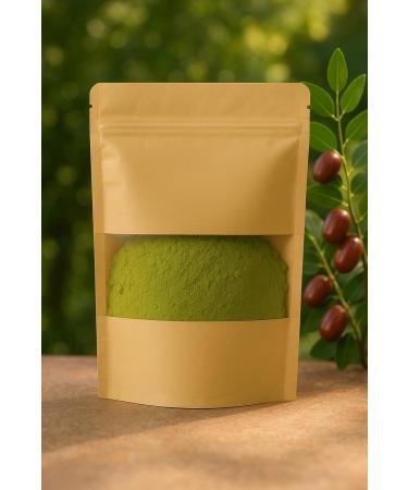  VITALIA Jujube powder Sidr from Morocco 200 g Large Quantity Natural Purifying Hair & Skin Care Vegetable Shampoo Purifying Mask Traditional Organic Cosmetics Regular Use - Buy Online on GoSupps.com