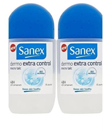 Sanex Rouleau De Contr le Suppl mentaire Sur L'Anti-Transpirant D odorant 50Ml (Lot de 2)