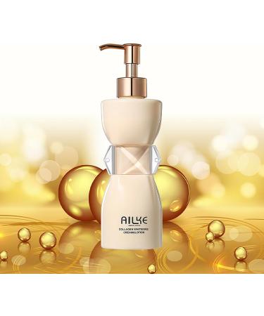  AILKE BOOST LUSTER AILKE Collagen Body Lotion Deeply Moisturizes Whitening Nourishing Smooth Skin With Niacinamide For Normal To Dry Skin Body Cream 300 ml - Buy Online on GoSupps.com