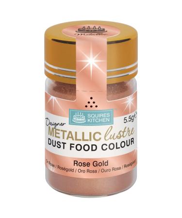 Squires Kitchen Designer Metallic Lustre Dust Rose Gold 5.5 Gram