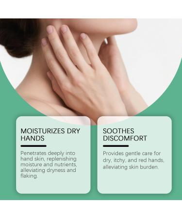 Masque Mains Quotidien Menthe Douce | 1 paire de masques hydratants et renfor ant la barri re cutan e pour mains s ches et fatigu es 2 - Buy Online on GoSupps.com