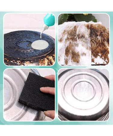 Magic Gel Cleaner for Pots and Pans Bottom of The Pot Black Scale Cleaner Black Pot Bottom Cleaning Gel Gel Cleaner for Cookware Bottom For Stubborn Grease Grime (2pcs) - Buy Online on GoSupps.com