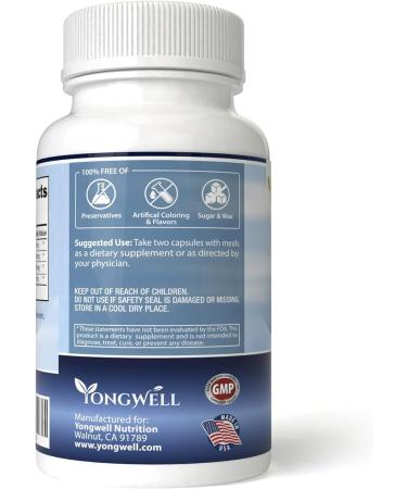 Total Eye Complex with Lutein Bilberry & Zeaxanthin - Support Eye Health & Visual Acuity (120 Capsules) - 2 Bottles - Buy Online on GoSupps.com