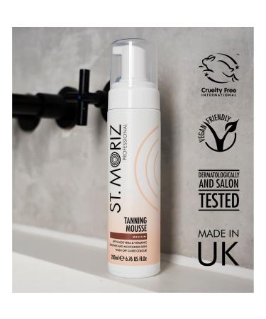 St. Moriz Self-Tanning Mousse & Mitt Set - Medium Natural Bronzer - Buy Online on GoSupps.com