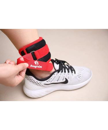 Fragraim Weight Cuff Foot & Wrist Weights - 0.5kg-10kg | Perfect for Fitness Running & Gymnastics - Durable & Adjustable - Buy Online on GoSupps.com