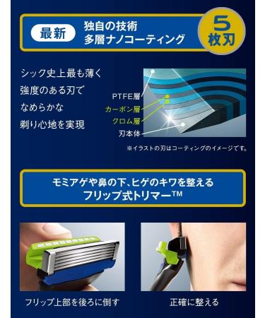 Hydro 5 Premium Power Select Spare Blade | 4 Thick Blades from Japan - International Shipping Available - Buy Online on GoSupps.com